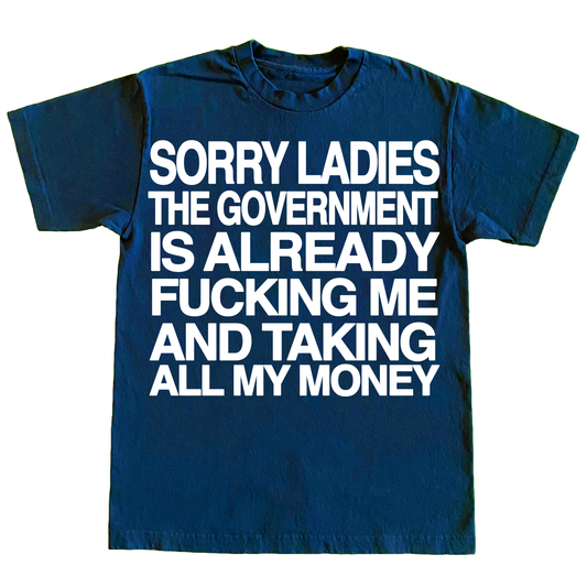 "GOVERNMENT" 6oz Tshirt